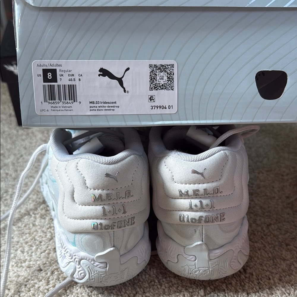 Puma Kids Sneakers - Iridescent White